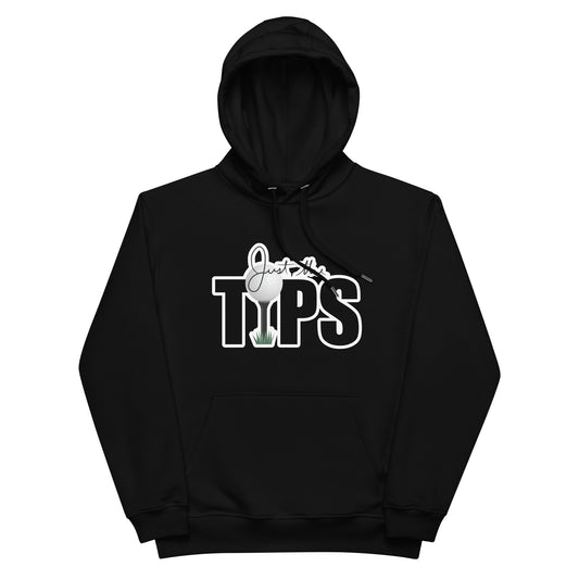 Just The Tips Black Premium Eco Hoodie