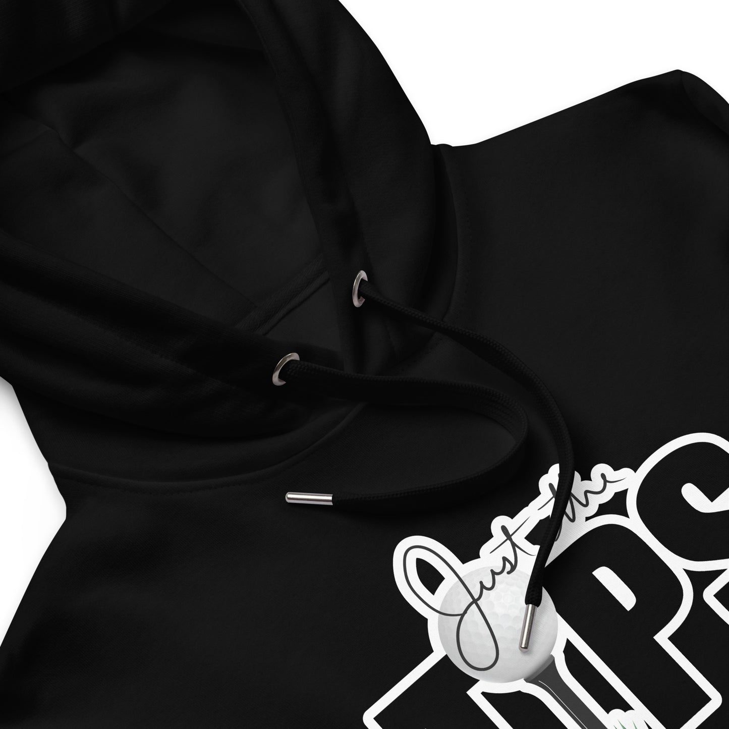 Just The Tips Black Premium Eco Hoodie